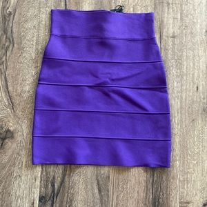 Bcbg purple skirt